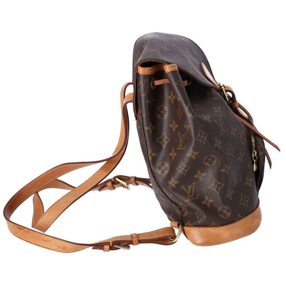 Louis Vuitton Montsouris MM Backpack M51136 Brown Monogram - Picture 6 of 8